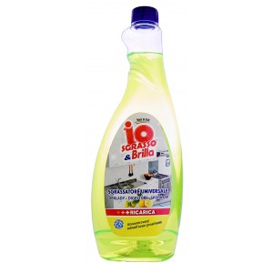 IO SGRASSO & BRILLA 750 ml odmašťovač - náhradní náplň